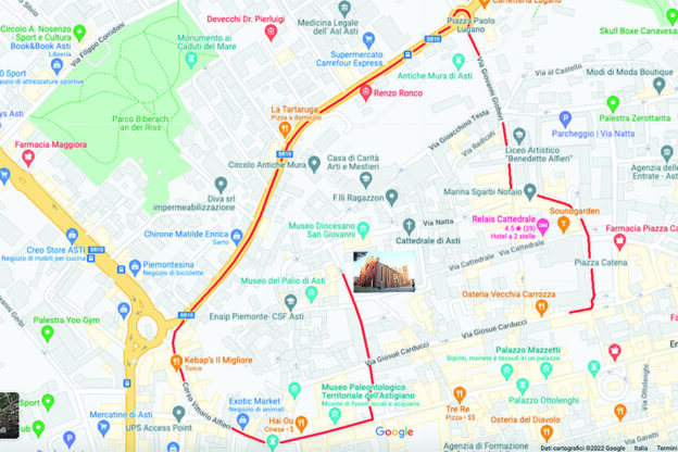 Il Papa in visita ad Asti: ecco il percorso urbano pubblico di domenica 20 novembre