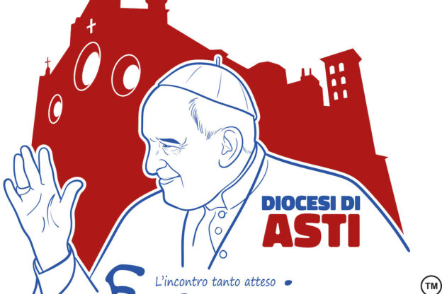 Il Papa in visita ad Asti: è nato un il logo “L’incontro tanto atteso”