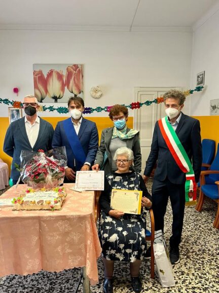 A Nizza Monferrato festeggiati i 100 anni di Francesca Negrino