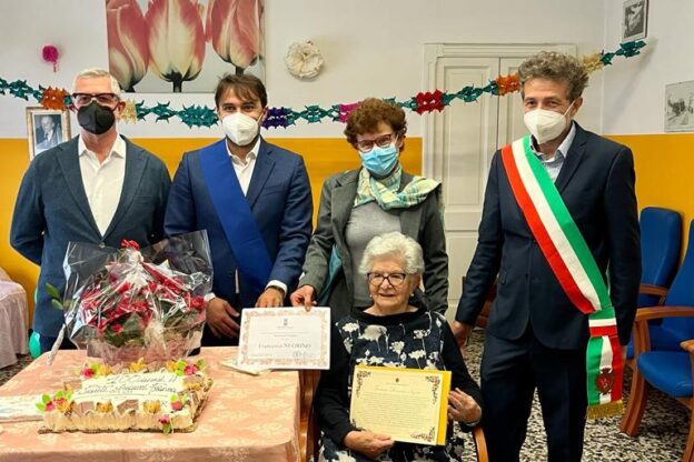 A Nizza Monferrato festeggiati i 100 anni di Francesca Negrino