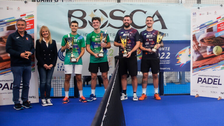 Asti ha ospitato il primo campionato nazionale di padel