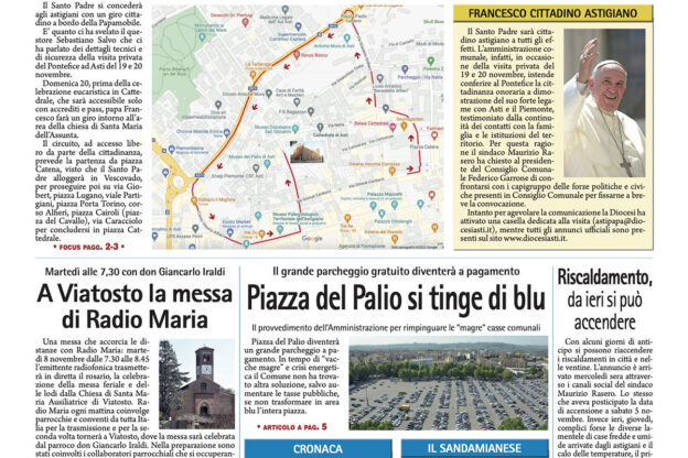 Prima pagina – 4 novembre 2022