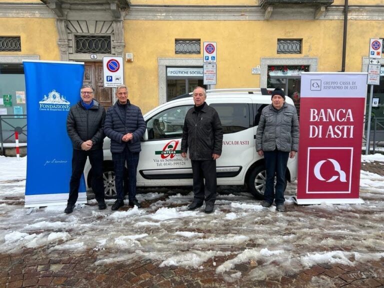 La Banca di Asti regala un’auto all’Anteas
