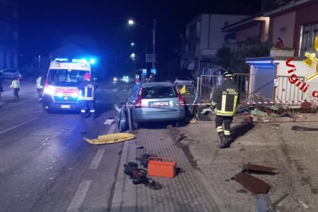 Incidente stradale ai Sabbionassi