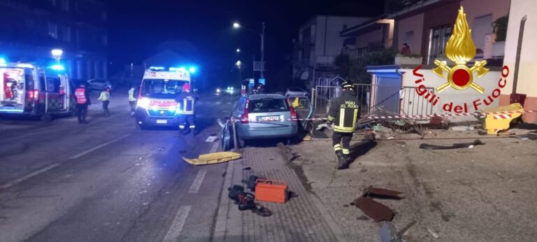 Incidente stradale ai Sabbionassi