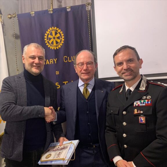 Il regista Lucio Pellegrini ospite del Rotary di Asti