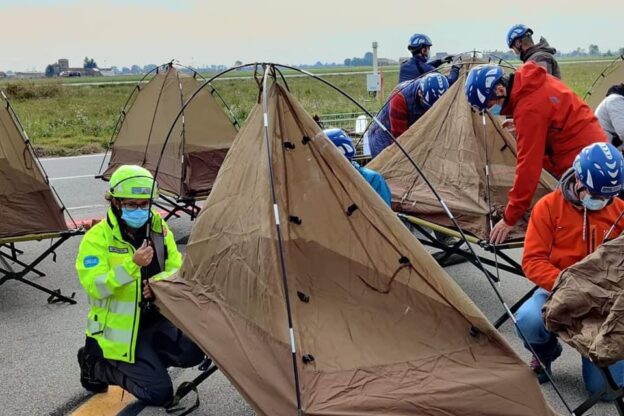 Dal Piemonte il maxi ospedale da campo per i terremotati di Siria e Turchia