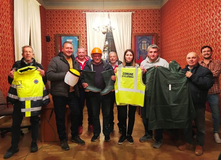 <strong>Volontari più sicuri a Villafranca con le nuove attrezzature</strong>