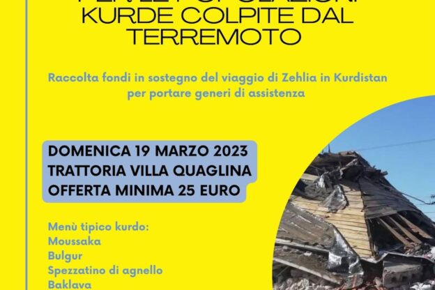 A Villa Quaglina un pranzo solidale per la popolazione kurda