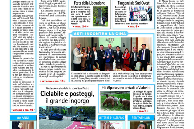 Prima pagina – 21 aprile 2023