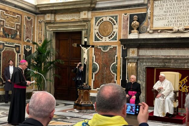 Il vescovo Marco a papa Francesco: “I giorni in cui è stato con noi l’abbiamo sentita parte della nostra famiglia”