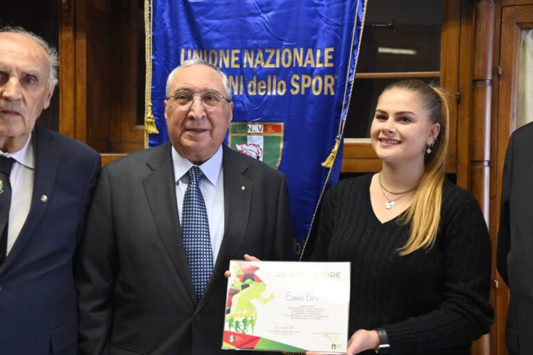 Emma Barbero ambasciatrice dello sport