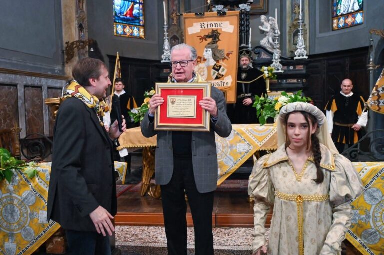 Festa dell’oratorio a San Silvestro: consegnate targhe a don Gallo e Maria Teresa Perosino