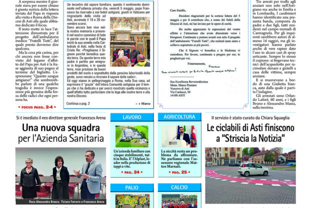 Prima pagina – 12 maggio 2023