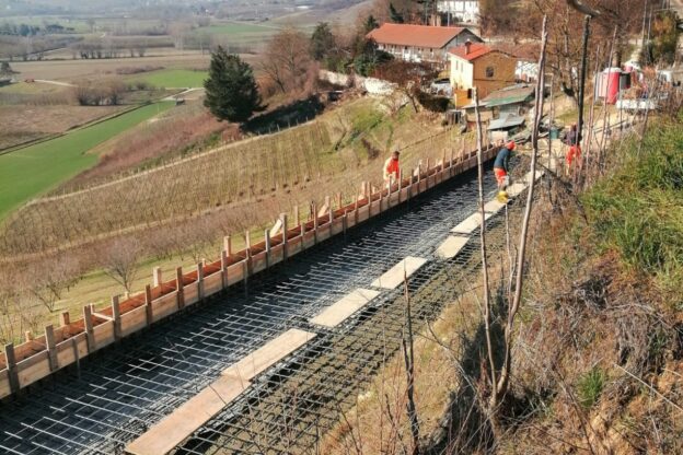 Consolidatura e asfaltamento stradale a Mombercelli