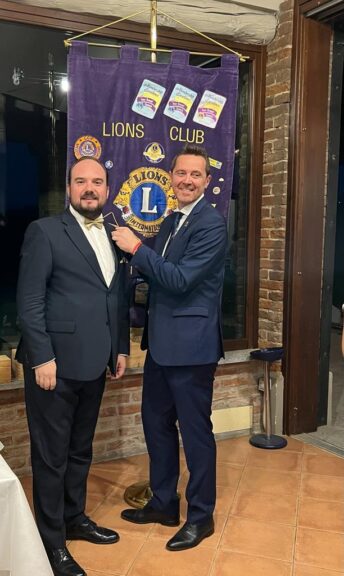 Fabrizio Loretto nuovo presidente del Lions Club Asti Alfieri