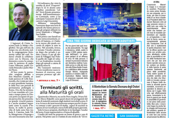 Prima pagina – 23 giugno 23