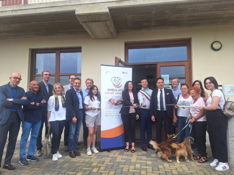 Inaugurato a San Damiano il primo ambulatorio sociale veterinario dell’Asl astigiana