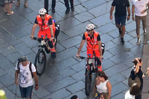 Il Green Team Rescue della Croce Verde di Asti impegnato al Palio e alle Sagre