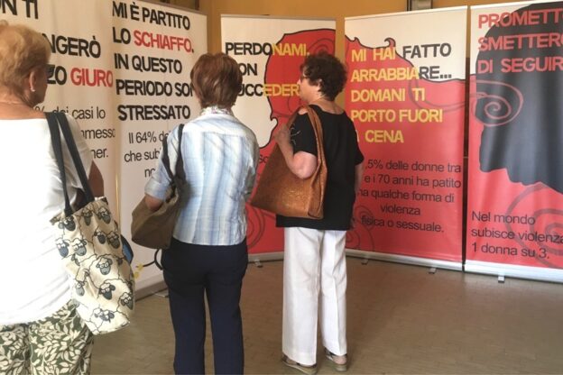 Baldichieri e le frasi degli uomini che maltrattano le donne  