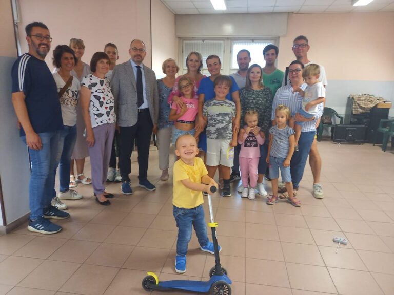 Le famiglie ucraine hanno una sede in città