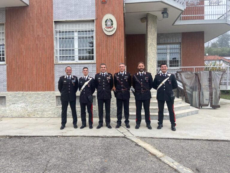 Il Generale di Brigata Antonio Di Stasio visita il Comando Provinciale dei Carabinieri di Asti