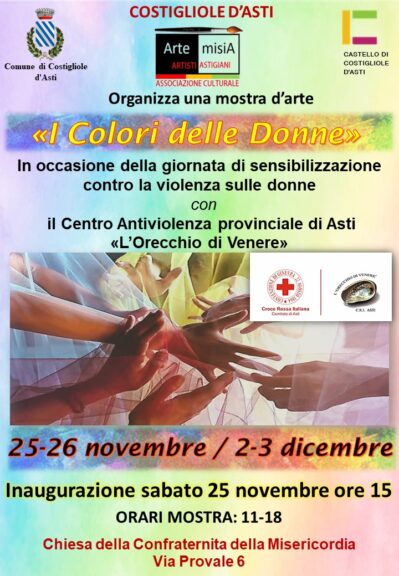 I “colori delle donne” di Artemisia in mostra a Costigliole