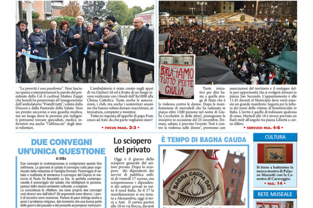 Prima pagina – 24 novembre 2023