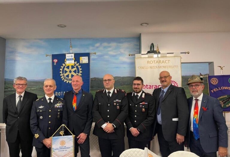 Il Rotary Club Canelli-Nizza Monferrato celebra le Forze Armate