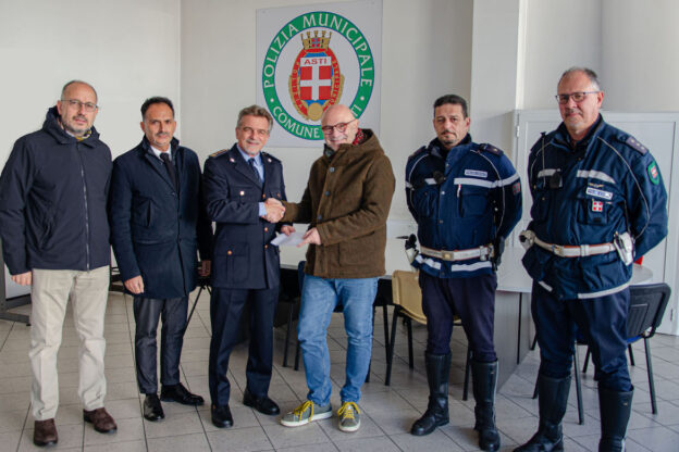 La polizia municipale in favore dell’Astro