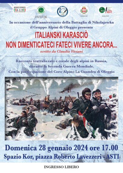 Una rappresentazione teatrale per celebrare il valore alpino