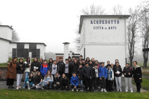 Studenti in visita agli impianti Asp di Cantarana per scoprire l’origine dell’acqua astigiana