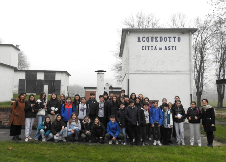 Studenti in visita agli impianti Asp di Cantarana per scoprire l’origine dell’acqua astigiana