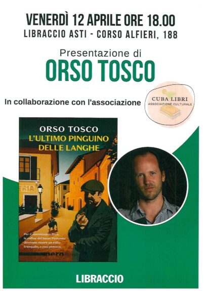 Orso Tosco alla libreria “Il libraccio”