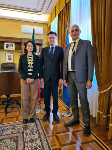 I vertici Coldiretti provinciale ricevuti dal Prefetto di Asti