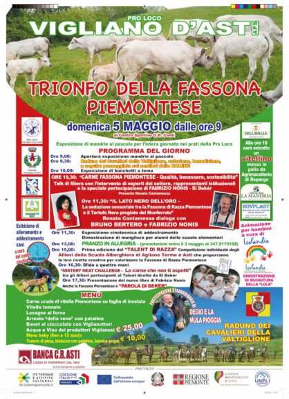 A Vigliano il trionfo della Fassona Piemontese