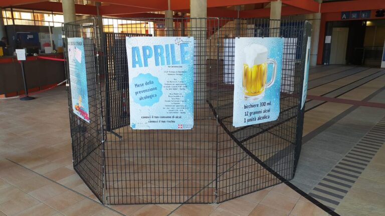 All’ospedale Massaia un punto informativo e una mostra in occasione dell’Alcol Prevention Day