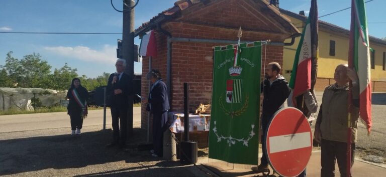 A Serra di Capriglio una piazza intitolata a Giuseppe Rapelli