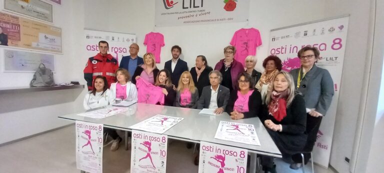 Presentata l’Asti in Rosa a favore della Lilt