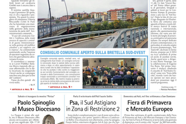 Prima pagina – 5 aprile 2024