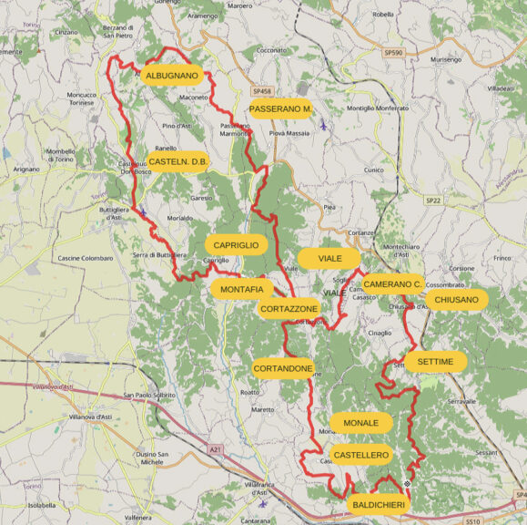 Nasce il percorso turistico 8 Basso Monferrato