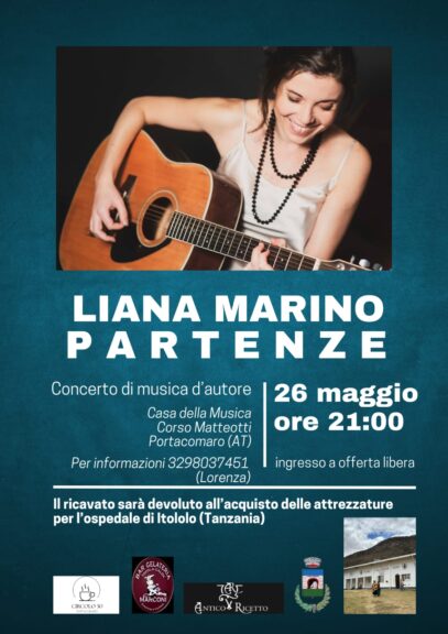 Concerto di beneficenza a Portacomaro
