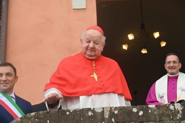 Le prime immagini del cardinal Dsiwisz nell’Astigiano