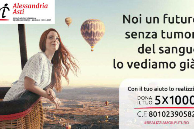 Dona il 5×1000 ad Ail: “Noi un futuro senza tumori del sangue lo vediamo già”