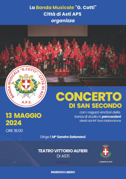 La banda “G.Cotti” recupera il concerto per San Secondo annullato per maltempo