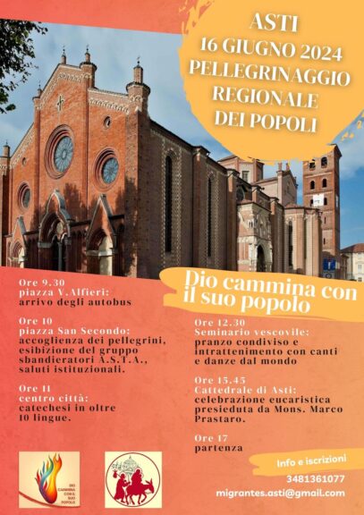 Ad Asti il Pellegrinaggio dei Popoli