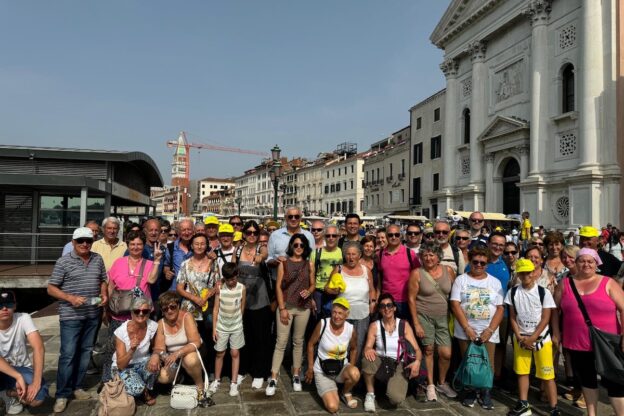 Nutrita delegazione astigiana al Villaggio Coldiretti Venezia