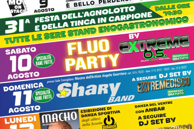 A Cantarana tutto pronto per la grande festa d’Estate