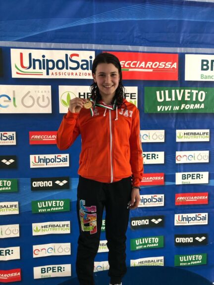Giorgia Gennaro ai prossimi Criteria Nazionali Giovanili in programma a Roma