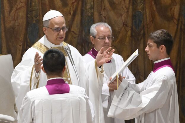 La prima omelia di Papa Leone XIV